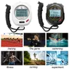 Handheld Digital Stopwatch Timer Chronograph Sports Training na świeżym powietrzu
