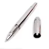 Luxury Rollerball Ballpoint Pen High Quality Blue Crystal Top & Barrel Stationery Writing Smooth With Serial Number