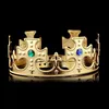 King Queen Crown Fashion Party Hoeden Tire Prince Princess Crowns Birthday Party Decoration Festival Found Crafts 7 Styles C0511