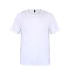 Local Warehouse Sublimation White Blank T-shirts Heat Transfer Modal Clothing DIY Parent-child Clothes S/M/L/XL/XXL/XXXL A12