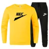Men's Fashion Tracksuits 2022 New Men Hip Hop Sweat Suit Male Spring Brand Clothes 2PC Jackets + Sweatpants Track Suits Sets