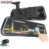 hgdo touch الفيديو مسجل خلفي عرض الكاميرا مرآة داش كام FHD P Car DVR رؤية ليلية القيادة مسجل DVRS J220601