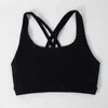 Energy Bra naken Tight Sports Underwear Gym kläder Kvinnor Fitness Cross Back Vest Jogging Yoga Tank Tops41322