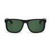 Moda Mulher Homens Sunglass Retro Design Gardient Driving Shades Proteção UV Matte Black Frame Sunglasses para Unisex com Casos B2237