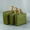 Large Shopping Bag Eco-Friendly Non-woven Fabric Handbag Portable Foldable Travel Grocery Packaging Organizer