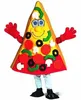 Pizza Maskot Kostüm Restoran Partisi Takımlar Fantezi Yetişkinler Beden Elbise Event Unisex Karikatür Kıyafet Cadılar Bayramı