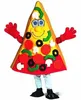 Pizza mascotte Costume Restaurant fête costumes fantaisie adultes taille robe événement unisexe dessin animé vêtements Halloween