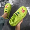 Topsal kadınlar için takuncalar 2022 platformu renkli bahçe terlik erkek rahat ayakkabılar plaj sandalet su yürüyüş unisex zapatos de mujer ünlü marka tasarımcı