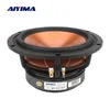 Aiyima Inch Midrange Bashögtalare Hifi-ljudhögtalare Ohm W Bass Aluminium Musikhögtalare Gör-det-själv-högtalare för bokhylla J220523