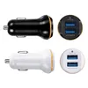 Universal 5 V 3.1A Dual USB-poorten Autolader Power Adapter voor Samsung Galaxy Note 8 10 S10 LG Android Phone 13