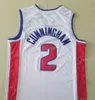 Alla sömmar 2022 män basket cade cunningham jersey 2 Dennis Rodman 10 Isiah Thomas 11 Grant Hill 33 Vintage Custom