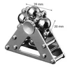 Fidget spinner metal antistress giroscopio giroscopio relevista escritorio de acero inoxidable soporte de bola de acero y dedo giroscopio 220708