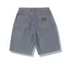 Męskie dżinsy męskie McIKny Men Summer Cargo Krótki multi kieszenie w paski Vintage Denim Shorts dla mężczyzn Y218Men's