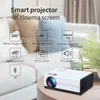 T01 HD Mini Proiettore Nativo 1280x720P LED Android 9.0 5G WiFi Video Beamer Home Cinema Smart 3D Movie Game Proyector