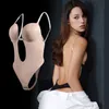 Tuta Shapewear Profondo scollo a V Tutto il corpo Shaper Biancheria intima senza schienale Perizoma sexy Donna Body dimagrante Corsetto push up