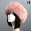 베레모 여성 패션 러시아어 두꺼운 따뜻한 Beanies 머리띠 솜털 가짜 모피 폭격기 모자 빈 탑 Headscarf 겨울 스키