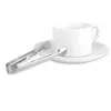 Mini morsetto per ghiaccio in acciaio inossidabile caffè pinze per zucchero barra degli strumenti Barbecue clip per barbecue accessori da cucina portatile JLA13325