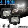 48W 96W Barra de luz / Work Light Spotlight LED Bar Luz para Caminhão Dirigindo Offroad Boat Car Trator 4x4 SUV ATV 12V 24V