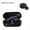 True TWS Wireless Digital Display Bluetooth 5.0 STEREO HEADSET MASTER-SPORTING SPONING SPINGING MINI