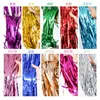 Sfondo per feste Decorazione murale Tende da pioggia Tende sullo sfondo Glitter oro Tinsel Frange Foil Curtain Wedding Birthday Decor