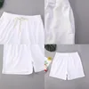 Summer Mens Fashion Jogger Sweat Shorts Undershirt Casual Solid Color Gym Running Workout Athletic Pants Male 220715