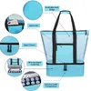 Дизайнер-пикник изоляционный пакет взрывной сетки ткань пляжная сумочка льда