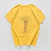 Geek Gene Tree Yenilik alaycı komik tişört erkek bilim kimya biyolojisi coğrafya sokak kıyafeti tişört serin tee forma homme 220509
