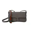 handbag simple texture, buckle, single shoulder, underarm damp bag, red girls' bag factory store online