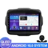 9 polegadas Android 10 Full Touch Car Video Multimedia System para Jeep Renegade 2016-2018 GPS Radio Navigation