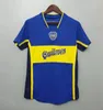 84 95 96 97 98 Boca Juniors Retro fotbollströja Maradona ROMAN Caniggia RIQUELME 1997 2002 PALERMO Fotbollströja Vintage Camiseta de Futbol 99 00 01 02 03 04 05 06 1981