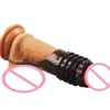 페니스 마사지 바이브 레이터 수탉 섹스 토이 지연 사정 성인 제품 남성 커플 딜도 확대 슬리브 링 발기 재사용 가능한 콘돔