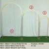 파티 장식 골드 도금 n 자형 웨딩 소품 단철 산 수로 선장 T 스테이션 둥근 구슬 커튼 아치 장식 파트