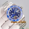 Mężczyźni Watch 41 mm Sapphire Glass Gliding Block Automatyczna mechaniczna ceramika Zielone czarne zegarki pełne wodoodporne pływanie ze stali nierdzewnej