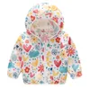 Baby Sunscreen Jackets Outwear Dinosaur Butterfly Love Heart Pattern Breathable Coat For Boys And Girls Kids Hooded Air Conditioning Shirt Clothing 12yr E3