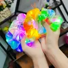 LED LED Scrunchies Women Girls Hair Band Rope Accessories Luminous Luminous Luminage Pontastic Holder Circle Collulful Lighting Scrunc2976560