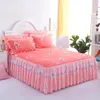 Camadas de cama de camada de casal de renda saia travesseiros folhas de cama capa de colchão rei rainha completa tampa de tamanho duplo 11 padrões 220623