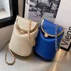 Evening Bags Kawaii Cute Bucket Pu Leather Crossbody 2022 Woman Shopper Designer Chain Handbag Luxury Brand Shoulder 220517