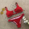 Swimwear feminino Push Up Bikini Mulheres Plissado Swimsuit Sexy Banhing Terno Bandagem Natação Para Cut out Biquini