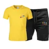 Été coton t-shirt Shorts ensembles ASTRO WCRLD survêtement vêtements de sport survêtements mâle survêtement manches courtes 2 pièces ensemble 220621