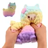 Jumbo-Schaf-Alpaka-Spielzeug, süße Galaxie, langsam steigendes Tier, Squishy, Squish, Großhandel, exquisites Kindergeschenk, Kawaii-Actionfiguren 220629