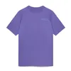 Designer-T-Shirt, modische Wellen-Stickerei, lockere, kurzärmlige T-Shirts mit Rundhalsausschnitt