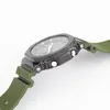 Men039s Sports Digital Watch Full Function Waterproof World Time High Quality Green Model4880053