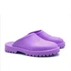 2022 Nya tjocka sulor Sandaler Fashion Hollow Out Women's Sandals Designer Platform Shoes Brand Ladies Slides Cutout Beach Slippers