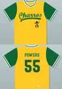 XFLSP GLAC202 55 KENNY Powers Myrtle Beach Mermen Charros Custom Bad News Bears #12 Tanner Boyle Kelly Film 1976 Chico's Bail Bonds Jers