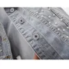 Women's Vests Summer Fashion Lace Beading Flowers Denim Vest Women Washed Blue Waistcoat Slim Short Hole Sleeveless Jacket Jeans Female Luci