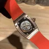 Orologio meccanico da uomo di lusso Richa Milles Orologio da polso da donna Dream Needle Diamond Ring Movimento automatico Permeabilità del vetro Resistente all'usura