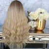 Fashion Long Deep Wave Synthetic Wigs Deep Windy Nature Body Flip