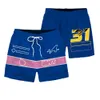 2022 New F1 Team Formula 1 Pantaloncini Pantaloncini sportivi da motocross Pantaloni casual da esterno da uomo Maglie da tifoso da corsa