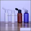 Storage Bottles Jars Home Organization Housekee Garden 30Ml Hand Sanitizer Plastic Empty Transparent Bottle Liquid Separate Loading Water