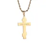 Pendentif Colliers Russe Orthodoxe Christianisme Église Éternelle Croix Charmes Collier Bijoux Russie Grèce Ukraine JewelryPendant